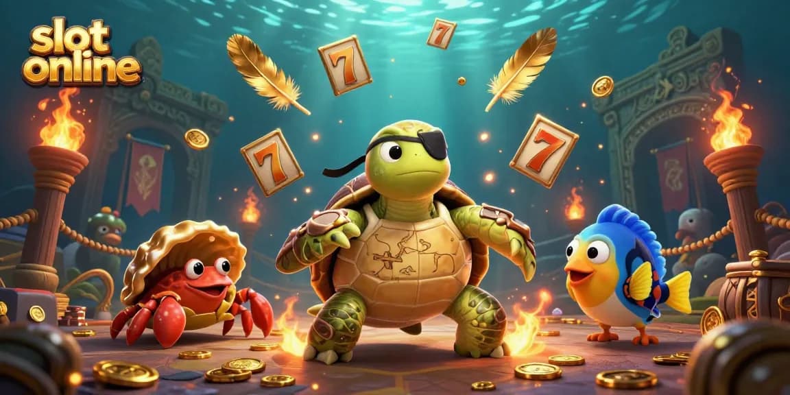 Engage with slot online adventures featuring unique characters amidst treasure and vibrant effects