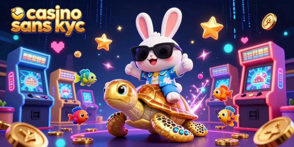 Jouez dans un casino sans KYC offrant une mobilité fluide avec des personnages colorés.
