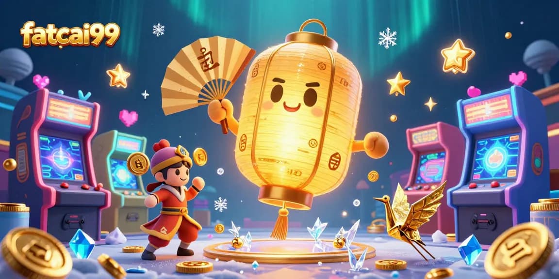 Engage in thrilling gameplay at fatcai99 with 3D cartoon characters in a vibrant casino scene.