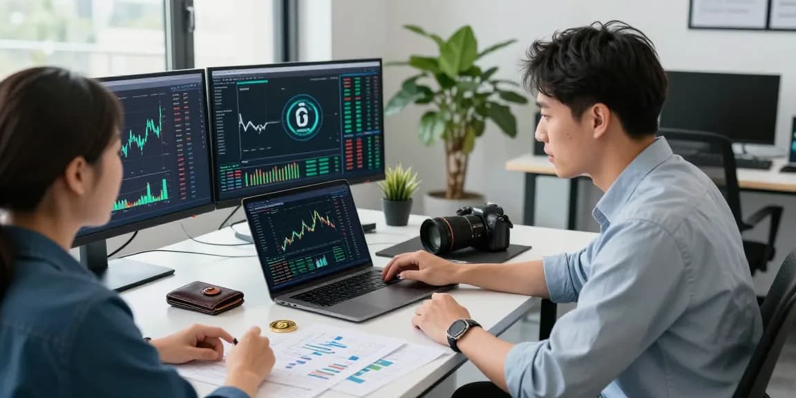 Recover lost crypto with a cryptocurrency recovery expert consulting a client in a modern office.