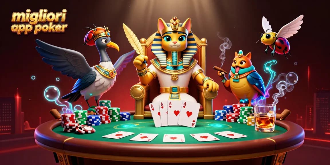 Giocando con le migliori app poker sui dispositivi mobile, un'occasione per divertirsi e vincere!