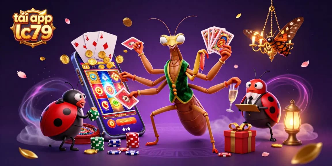 Trải nghiệm tải app lc79 với game bài hấp dẫn, giải trí đỉnh cao và khuyến mãi cực khủng.