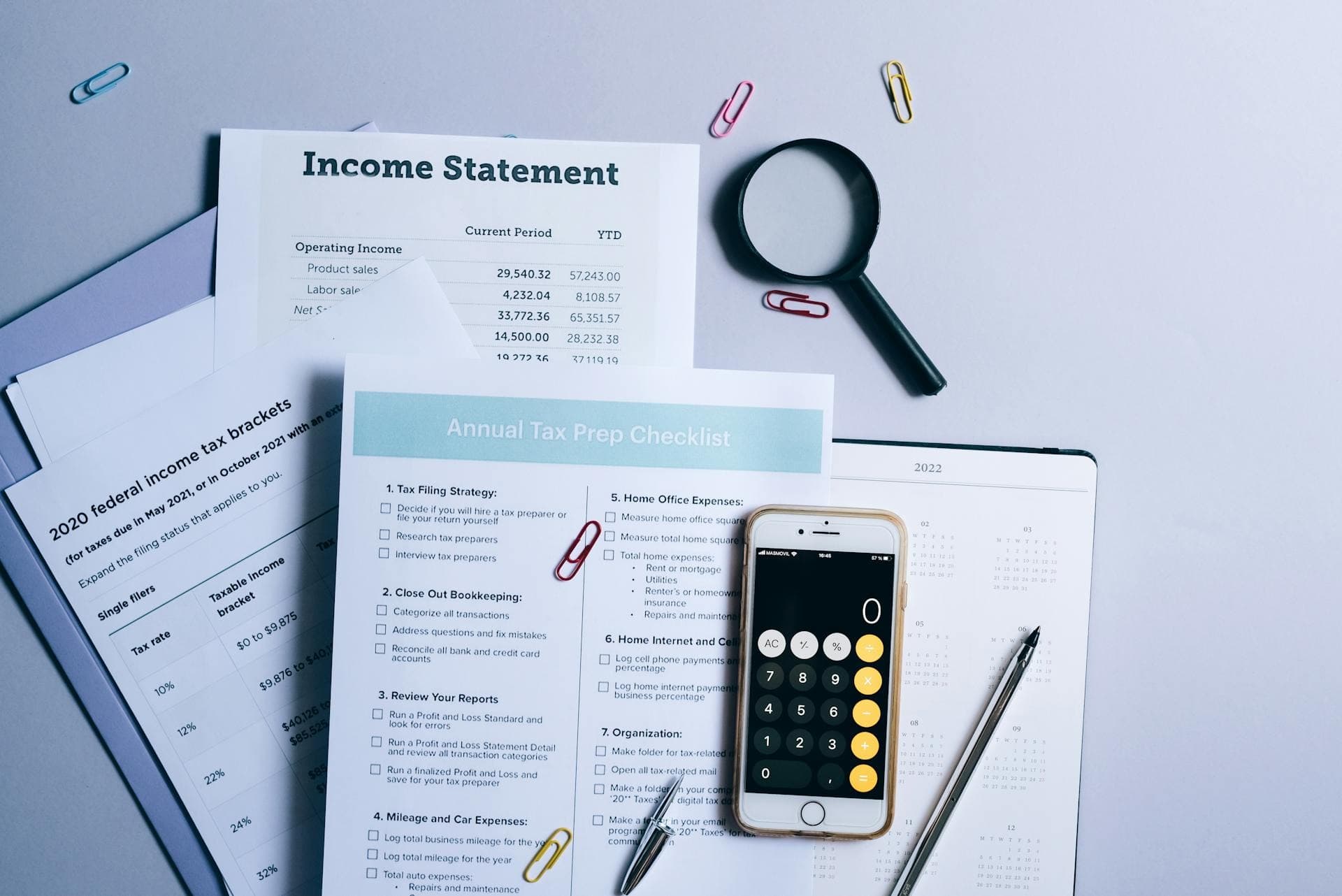 1. Home office expenses