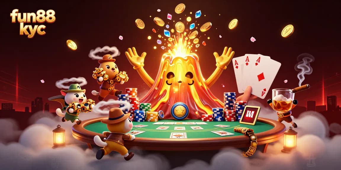 Các hành động thú vị tại fun88 kyc với kho báu bất tận và trò chơi sòng bài hấp dẫn.