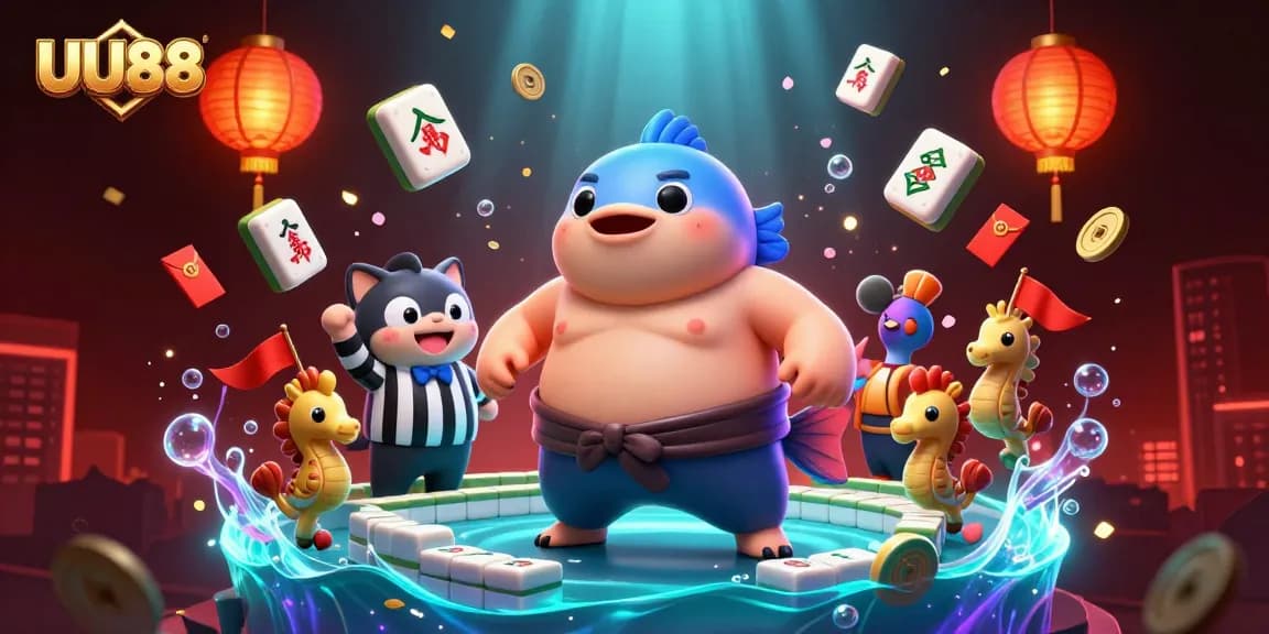 Engage with exciting gaming adventures at UU88 featuring a vibrant underwater casino scene.