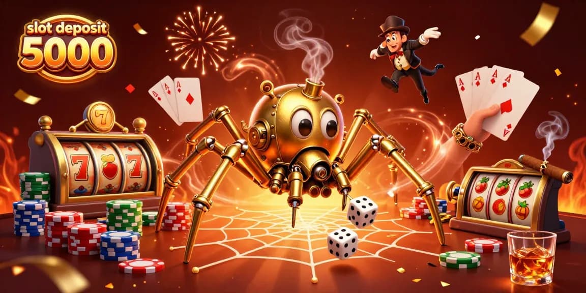 Engage with slot deposit 5000 chances for big wins at a vibrant casino scene.