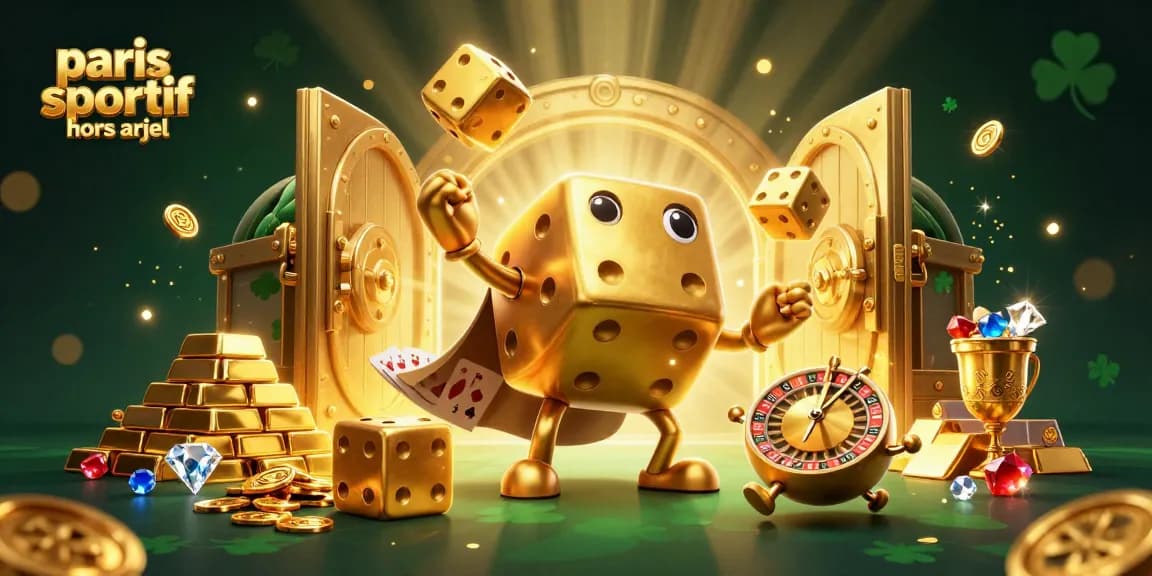Pariez avec succès grâce à des bookmakers hors ARJEL, visualisant l'action dynamique des jeux de casino.