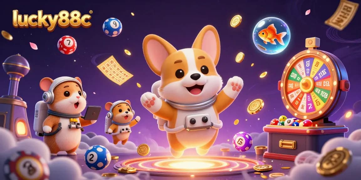 Play exciting games at lucky88c in a vibrant outer space casino atmosphere