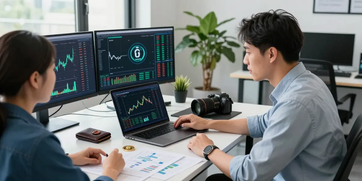 Recover lost crypto with a cryptocurrency recovery expert consulting a client in a modern office.