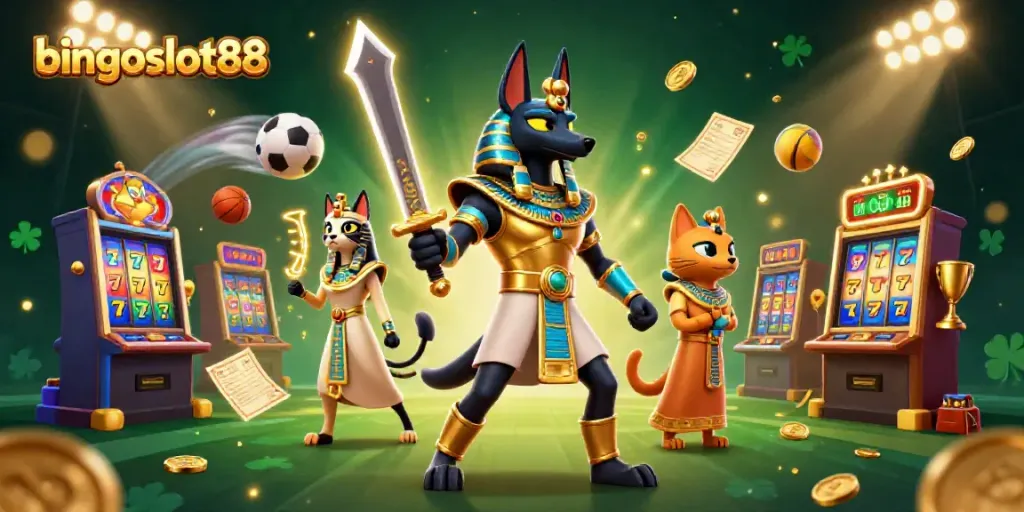Rasakan keseruan bingoslot88 dengan mesin slot dan elemen olahraga yang menarik