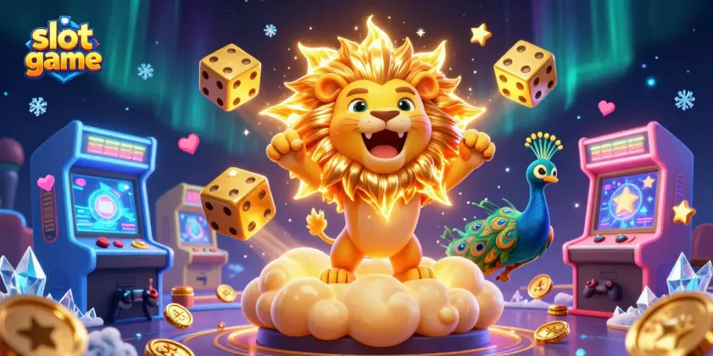 Experience thrilling slot game action with vibrant characters and dazzling elements