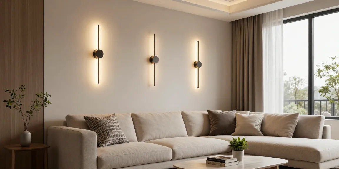 Aplice tavan moderne care iluminează un living elegant, creând o atmosferă caldă și confortabilă.