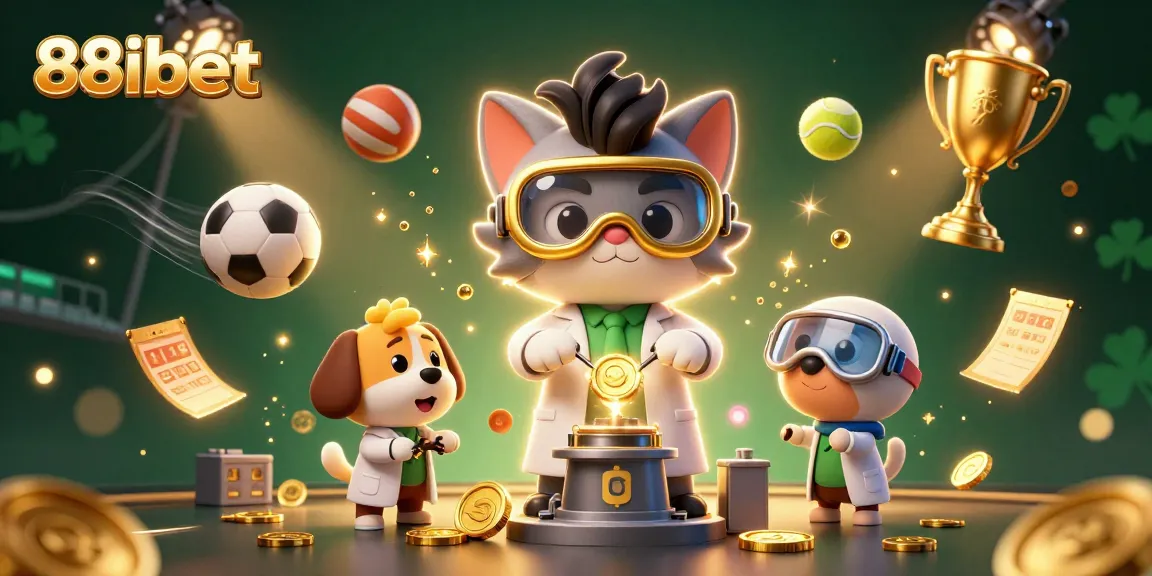 Bet and win with 88ibet in this vibrant casino scene featuring thrilling gambling elements.
