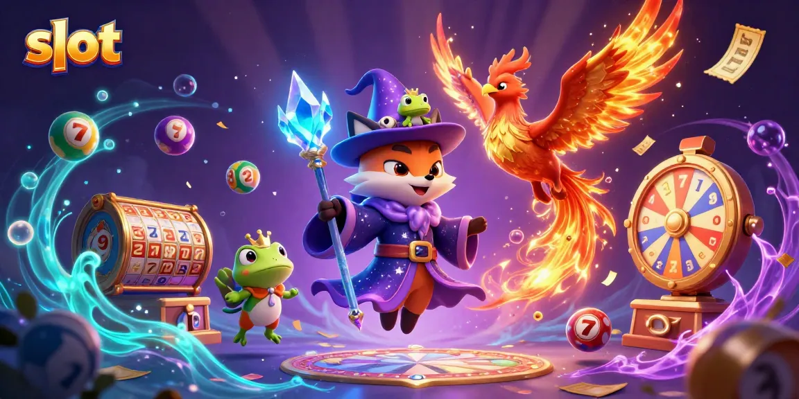 Slot yang mengggairahkan dengan simbol-simbol menyala dan keberuntungan dalam permainan