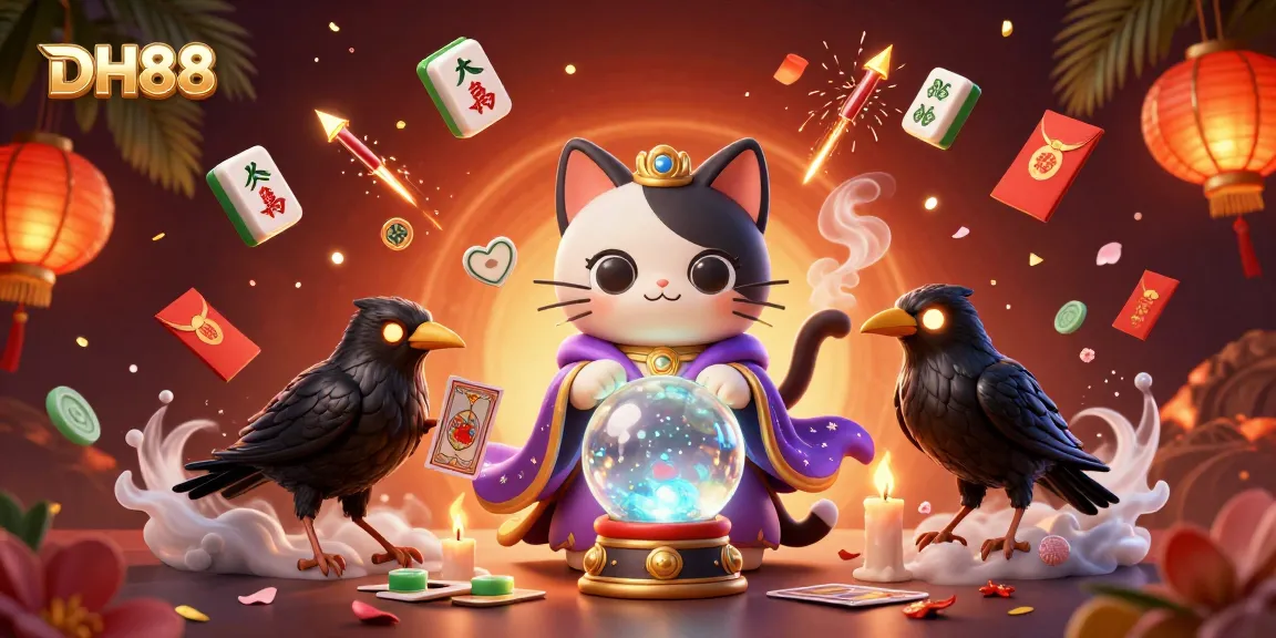 Experience the thrill of DH88's games with a captivating casino scene featuring dynamic characters and elements.