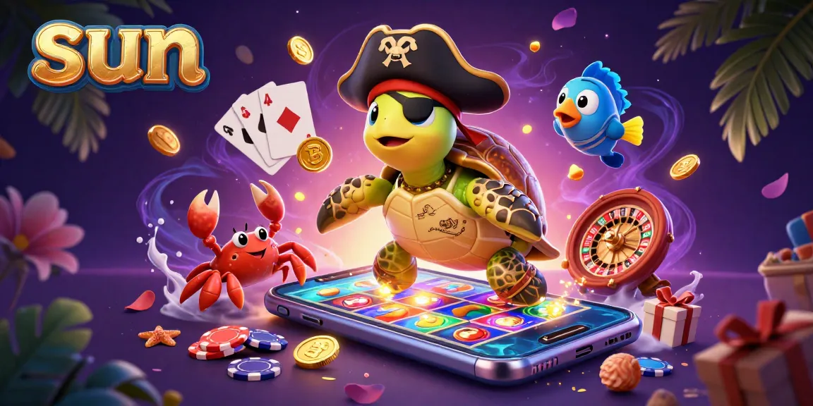Play the sun-themed slots with vibrant characters celebrating winnings in a dazzling casino scene.