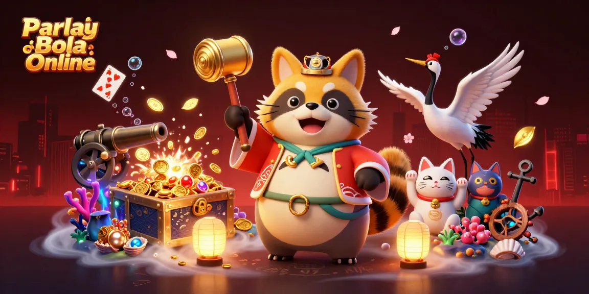 Experience thrilling moments in Parlay Bola Online with colorful characters and exciting game elements.