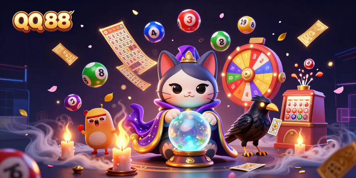 Engage in the thrill of qq 88 with a vibrant 3D illustration featuring mystical characters and dynamic gaming elements.