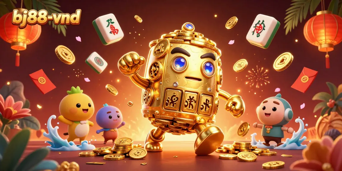 Experience the thrill of bj88-vnd as the golden golem reveals exciting casino elements.