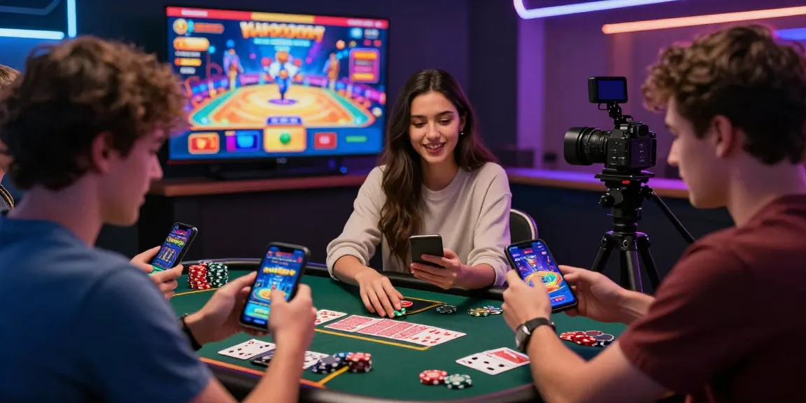 Exciting iGaming experience on https://naga2000.blog, capturing players immersed in mobile gaming.