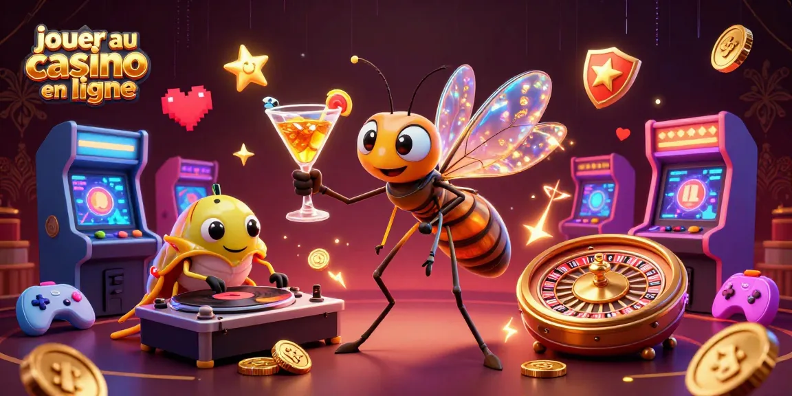 Jouer au casino en ligne avec un insecte volcanique, un DJ trilobite et une roulette dorée