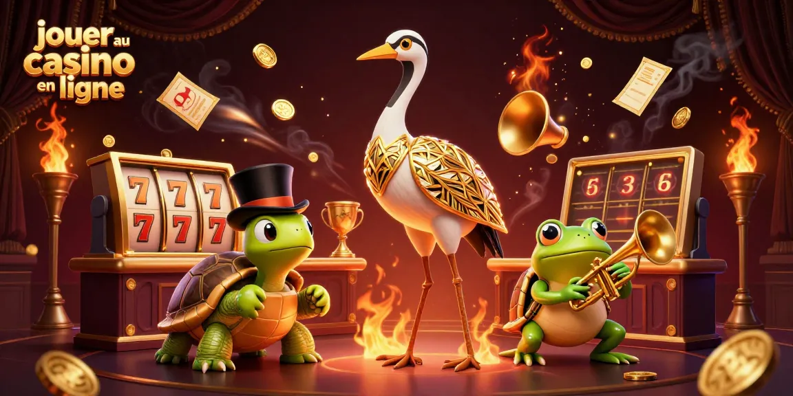 Jouer au casino en ligne avec des machines à sous, des gains et des personnages vibrants.