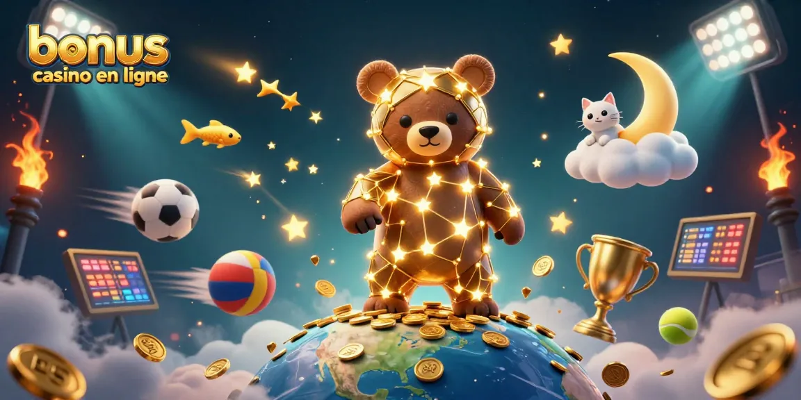 Accédez à des bonus casino en ligne passionnants, avec des personnages animés et des éléments de jeu dynamiques.