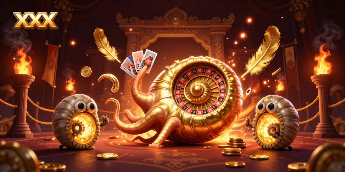 Engage with xxx through an ancient nautilus roulette wheel and glowing golden companions.